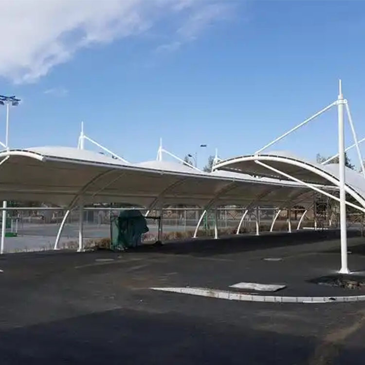 鹿寨县膜结构电动车棚