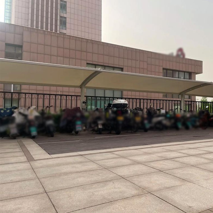 鹿寨县膜结构电动车棚